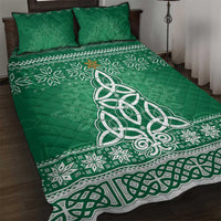 Christmas Ireland Celtic Quilt Bed Set Special Xmas Tree - Wonder Print Shop