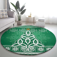 Christmas Ireland Celtic Round Carpet Special Xmas Tree - Wonder Print Shop