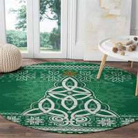 Christmas Ireland Celtic Round Carpet Special Xmas Tree - Wonder Print Shop