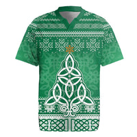 Christmas Ireland Celtic Rugby Jersey Special Xmas Tree - Wonder Print Shop