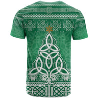 Christmas Ireland Celtic T Shirt Special Xmas Tree - Wonder Print Shop