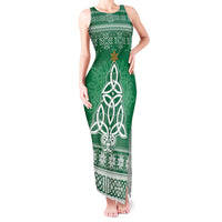 Christmas Ireland Celtic Tank Maxi Dress Special Xmas Tree - Wonder Print Shop