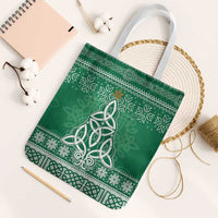 Christmas Ireland Celtic Tote Bag Special Xmas Tree - Wonder Print Shop