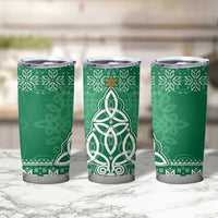 Christmas Ireland Celtic Tumbler Cup Special Xmas Tree - Wonder Print Shop