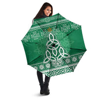 Christmas Ireland Celtic Umbrella Special Xmas Tree - Wonder Print Shop