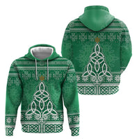 Christmas Ireland Celtic Zip Hoodie Special Xmas Tree - Wonder Print Shop