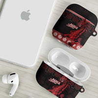 Christmas Wales Celtic AirPods Case Welsh Dragon Nadolig Llawen - Wonder Print Shop