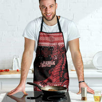 Christmas Wales Celtic Apron Welsh Dragon Nadolig Llawen - Wonder Print Shop