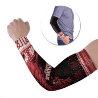 Christmas Wales Celtic Arm Sleeves Welsh Dragon Nadolig Llawen - Wonder Print Shop