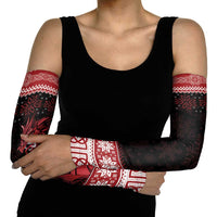 Christmas Wales Celtic Arm Sleeves Welsh Dragon Nadolig Llawen - Wonder Print Shop