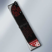 Christmas Wales Celtic Auto Sun Shade Welsh Dragon Nadolig Llawen - Wonder Print Shop