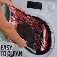 Christmas Wales Celtic Bathroom Set Welsh Dragon Nadolig Llawen - Wonder Print Shop