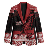 Christmas Wales Celtic Blazer Welsh Dragon Nadolig Llawen - Wonder Print Shop