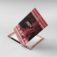 Christmas Wales Celtic Canvas Wall Art Welsh Dragon Nadolig Llawen - Wonder Print Shop