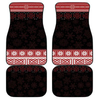 Christmas Wales Celtic Car Mats Welsh Dragon Nadolig Llawen - Wonder Print Shop