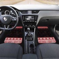 Christmas Wales Celtic Car Mats Welsh Dragon Nadolig Llawen - Wonder Print Shop