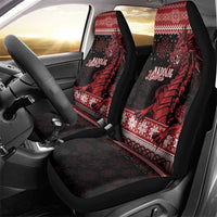 Christmas Wales Celtic Car Seat Cover Welsh Dragon Nadolig Llawen - Wonder Print Shop