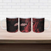 Christmas Wales Celtic Ceramic Mug Welsh Dragon Nadolig Llawen - Wonder Print Shop