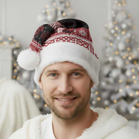 Christmas Wales Celtic Christmas Santa Hat Welsh Dragon Nadolig Llawen - Wonder Print Shop