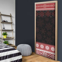 Christmas Wales Celtic Door Cover Welsh Dragon Nadolig Llawen - Wonder Print Shop