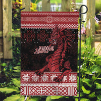 Christmas Wales Celtic Garden Flag Welsh Dragon Nadolig Llawen - Wonder Print Shop
