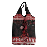 Christmas Wales Celtic Grocery Bag Welsh Dragon Nadolig Llawen - Wonder Print Shop