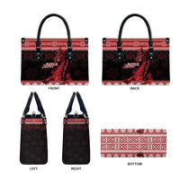 Christmas Wales Celtic Leather Bag Welsh Dragon Nadolig Llawen - Wonder Print Shop