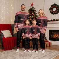 Christmas Wales Celtic Christmas Pajama Set Welsh Dragon Nadolig Llawen - Wonder Print Shop