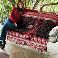 Christmas Wales Celtic Quilt Welsh Dragon Nadolig Llawen - Wonder Print Shop