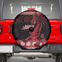 Christmas Wales Celtic Spare Tire Cover Welsh Dragon Nadolig Llawen - Wonder Print Shop
