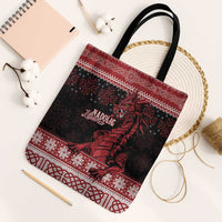 Christmas Wales Celtic Tote Bag Welsh Dragon Nadolig Llawen - Wonder Print Shop