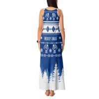 Finland Christmas Hannunvaakuna Tattoo Tank Maxi Dress Hyvaa Joulua - Flag Color - Wonder Print Shop