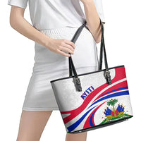 Haiti Independence Anniversary Leather Tote Bag Ayiti Basic Style - Wonder Print Shop