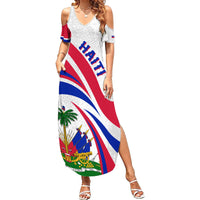Haiti Independence Anniversary Summer Maxi Dress Ayiti Basic Style - Wonder Print Shop