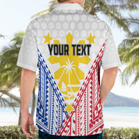 Personalised Philippines Mix Guam Hawaiian Shirt Filipino Flag Style - Wonder Print Shop