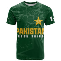 Personalised Pakistan Women Cricket T Shirt Marble Patterns - Wonder Print Shop