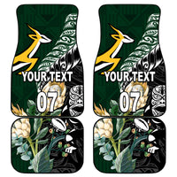 Custom South Africa Mix New Zealand Rugby 2023 Car Mats World Cup Greatest Rivalry LT7 - Wonder Print Shop