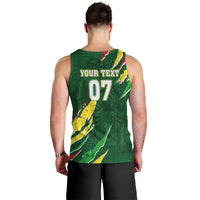 Custom Senegal Football Men Tank Top Nations Cup 2024 Tranga Lions - Wonder Print Shop