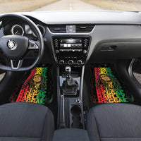 Reggae King Marley Car Mats Typeset Grunge Style LT7 - Wonder Print Shop