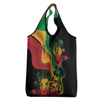 Reggae Day Grocery Bag One Love One Heart
