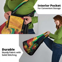 Reggae Day Grocery Bag One Love One Heart