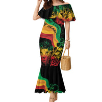 Reggae Day Mermaid Dress One Love One Heart - Wonder Print Shop
