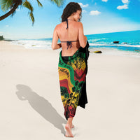 Reggae Day Sarong One Love One Heart - Wonder Print Shop