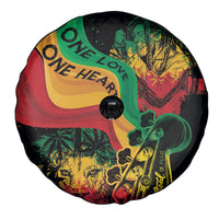 Reggae Day Spare Tire Cover One Love One Heart - Wonder Print Shop