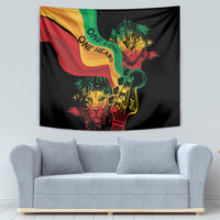 Reggae Day Tapestry One Love One Heart - Wonder Print Shop