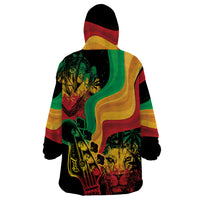 Reggae Day Wearable Blanket Hoodie One Love One Heart - Wonder Print Shop