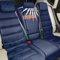 India Cricket World Cup 2024 Back Car Seat Cover Men In Blue Dynamic LT7 - Wonder Print Shop