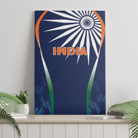 India Cricket World Cup 2024 Canvas Wall Art Men In Blue Dynamic LT7 - Wonder Print Shop