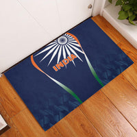 India Cricket World Cup 2024 Rubber Doormat Men In Blue Dynamic - Wonder Print Shop