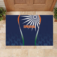 India Cricket World Cup 2024 Rubber Doormat Men In Blue Dynamic - Wonder Print Shop